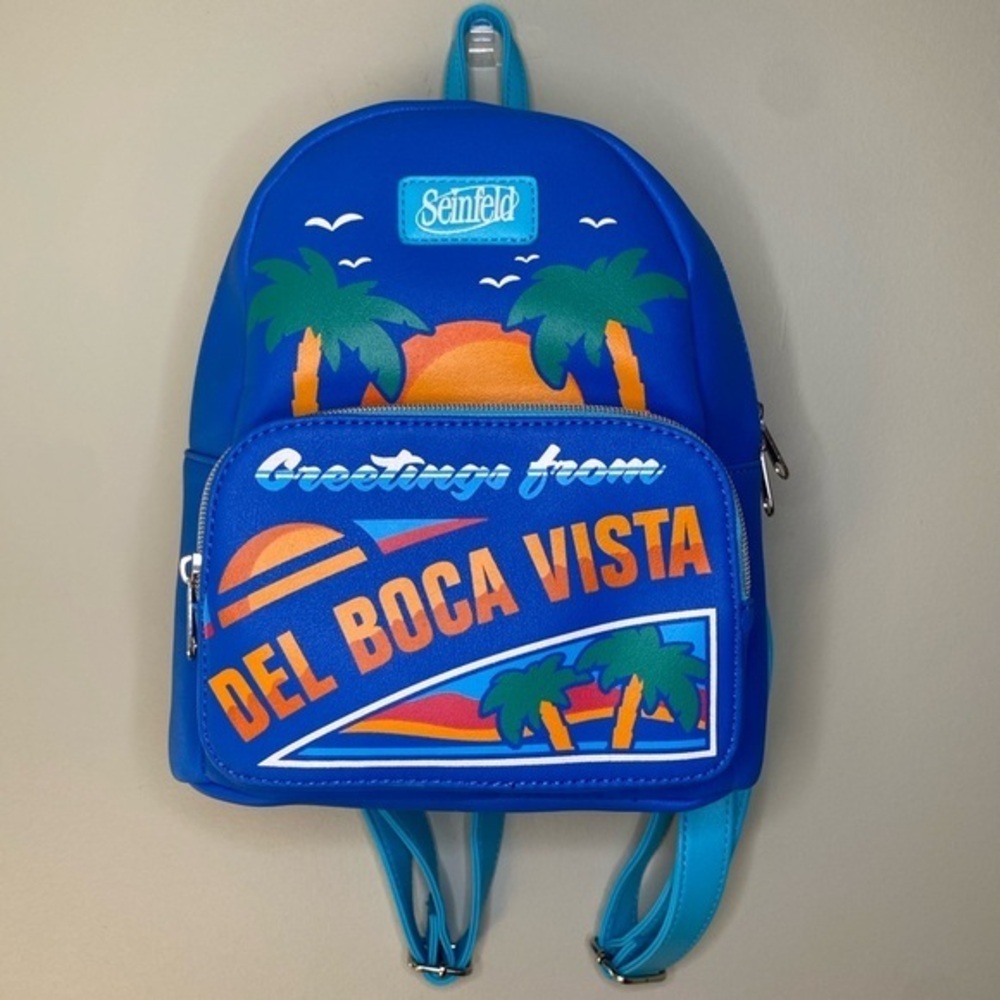 Funko Seinfeld Mini Backpack "Greetings from‎ Del Boca Vista" Book Bag